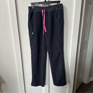 Figs Kade Cargo Scrub Pants XS Night Sky